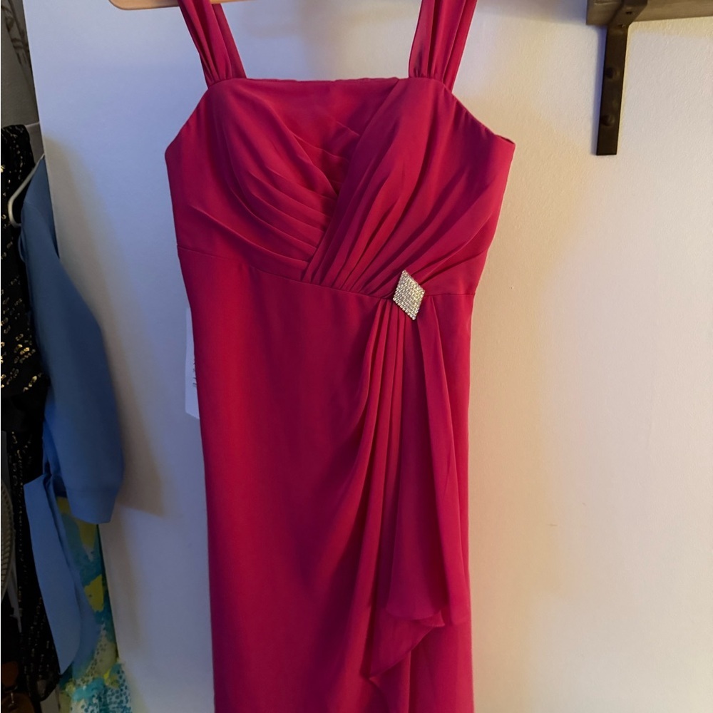 Elegant Azazie Pink Women's Dress - Picture 2 of 8